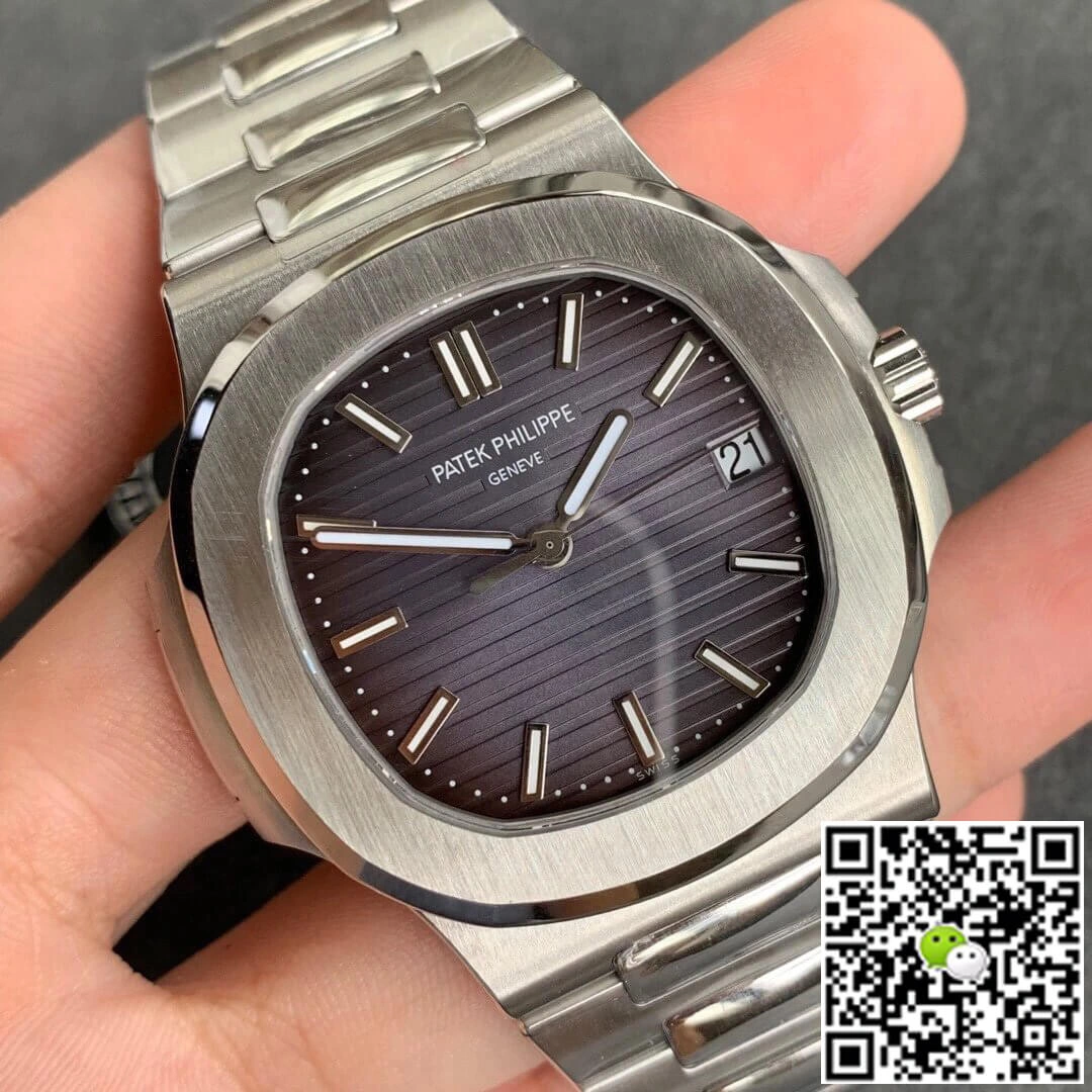 Patek Philippe Nautilus 5711 PPF Factory 1:1 Best Edition Replica Watch V4 Gray Dial Swiss Cal.324 SC